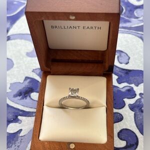 Brilliant Earth Platinum Diamond Ring